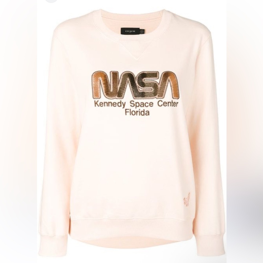 Coach 1941 x NASA Kennedy Space Center Embroidered Cotton Sweatshirt